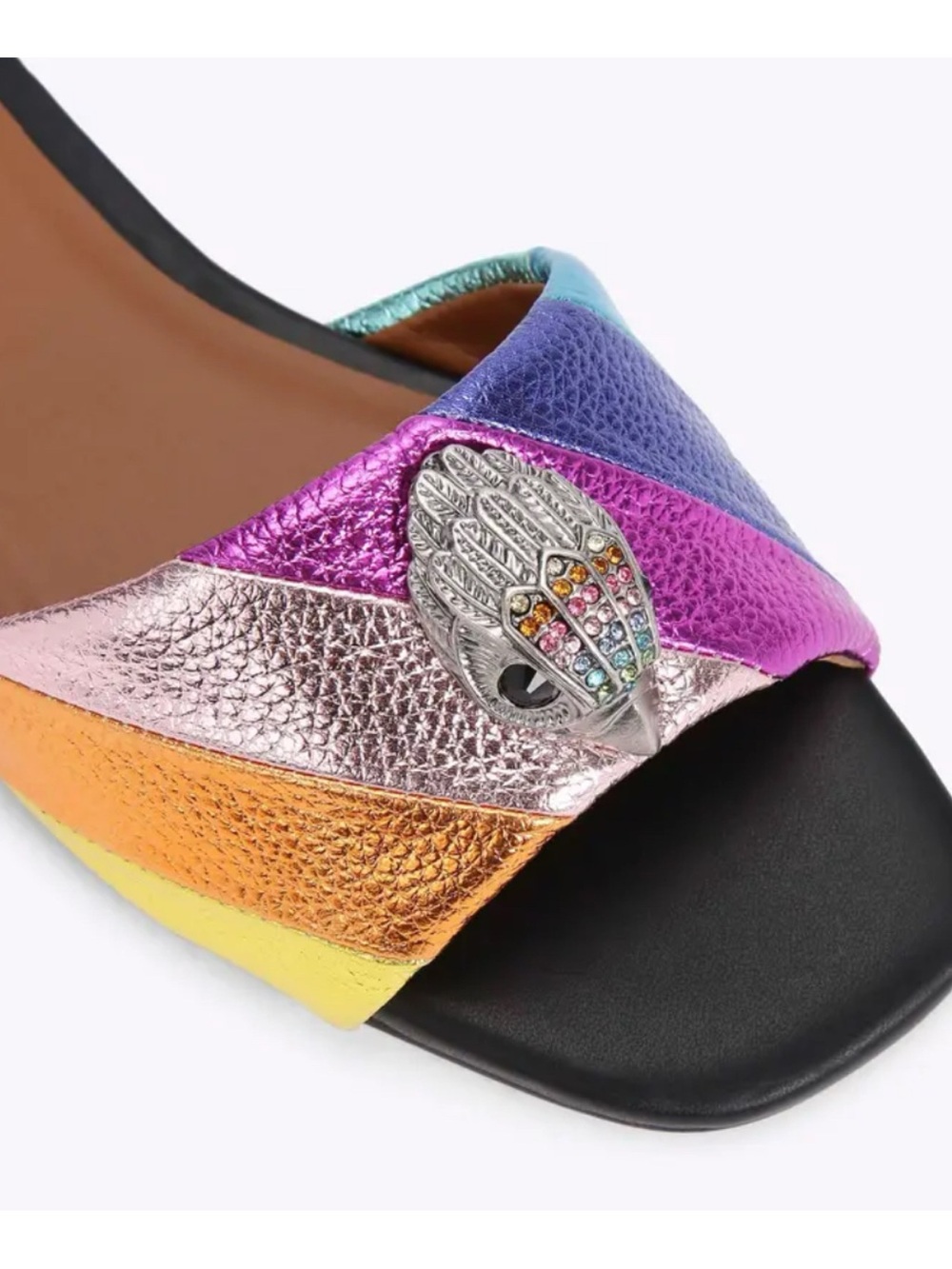 Kurt Geiger 
KENSINGTON FLAT SANDAL Size 40/ US 10~ pristine - Picture 3 of 8